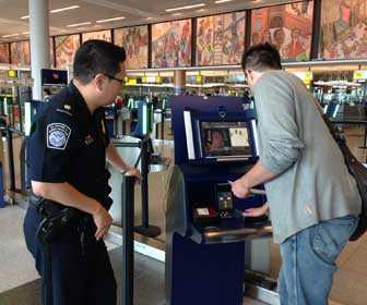 APC Kiosks am JFK Airport