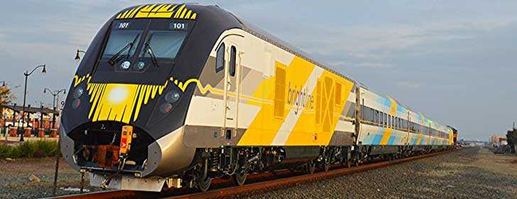 Anbindung von Miami an die Brightline Bahnlinie