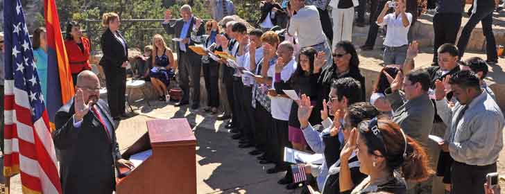 Naturalization Ceremony Grand Canyon